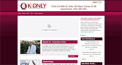 Desktop Screenshot of kidneyandhypertensiondoctor.com